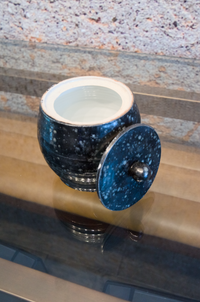Treat Jar in Midnight Speckle - Custom